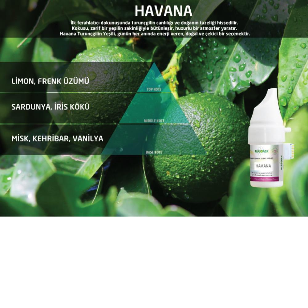 Rulopak Cosmic M5-M6 Havana Koku Kartuşu 100 ml